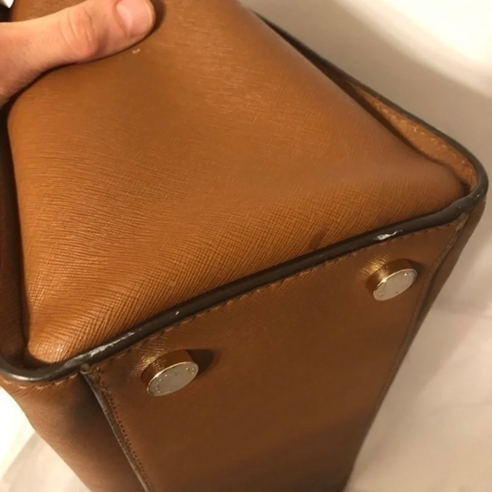 Michael kors brown Selma tote bag satchel